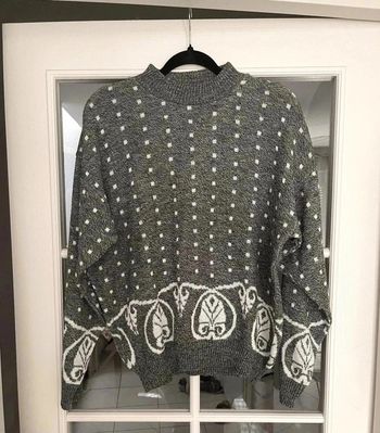 Superbe pull vintage