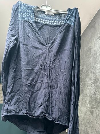 Blouse bleue Manoukian taille M