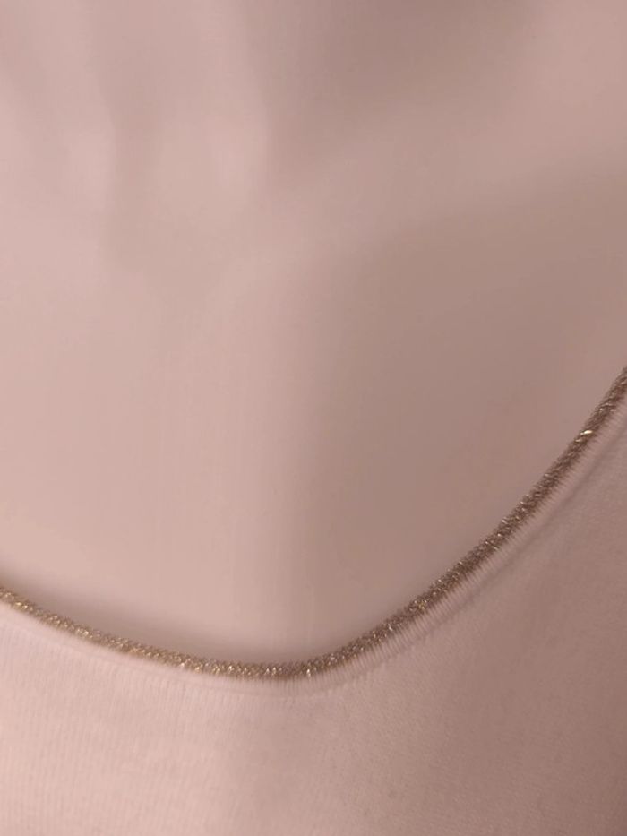 T-shirt Alberto Bini Femme Taille 4 Blanc - photo numéro 5
