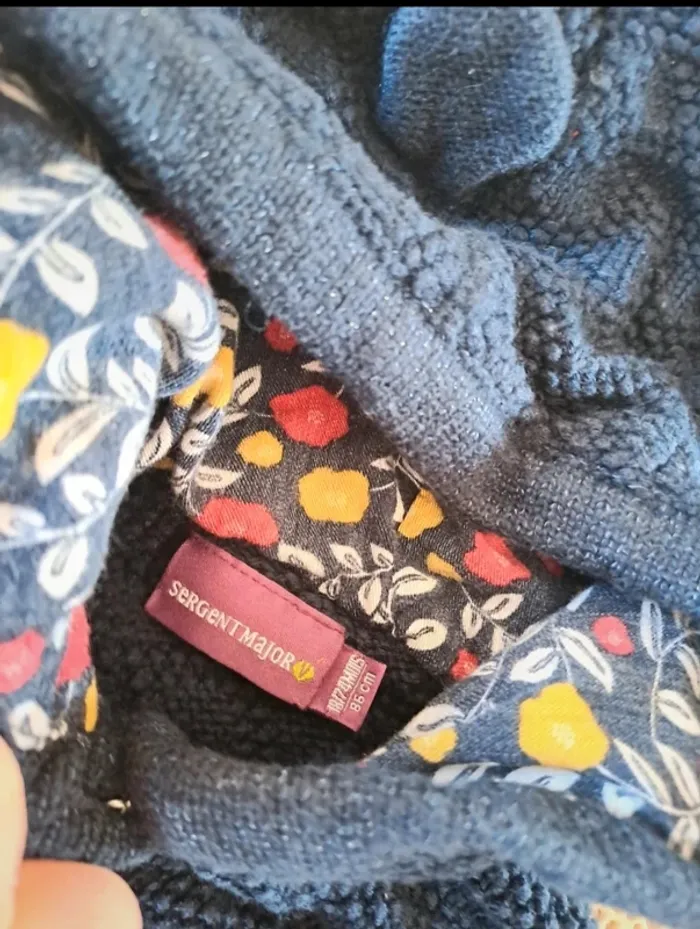Poncho, taille 18/24 mois, marque sergent major - photo numéro 3