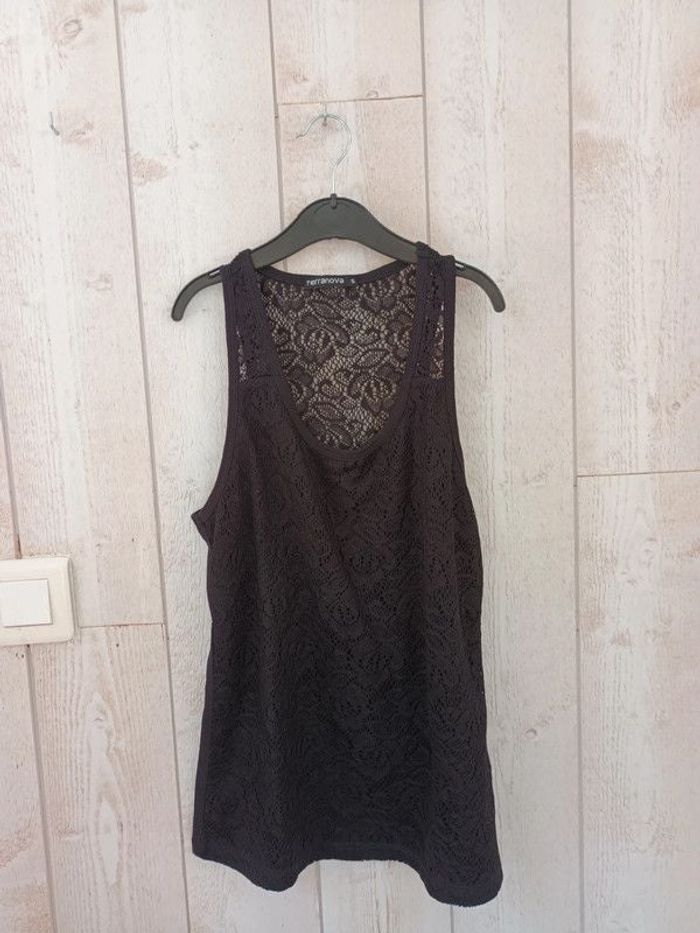 Débardeur noir taille S