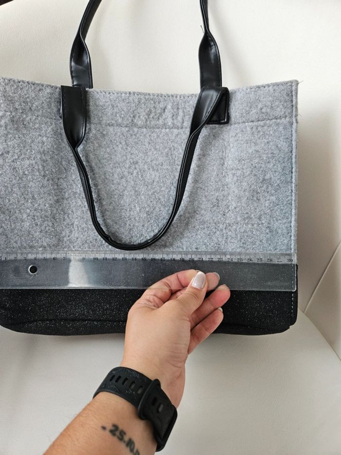 Sac noir et gris - photo numéro 3
