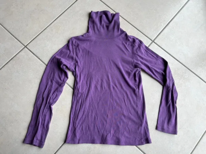 Pull à col roulé
