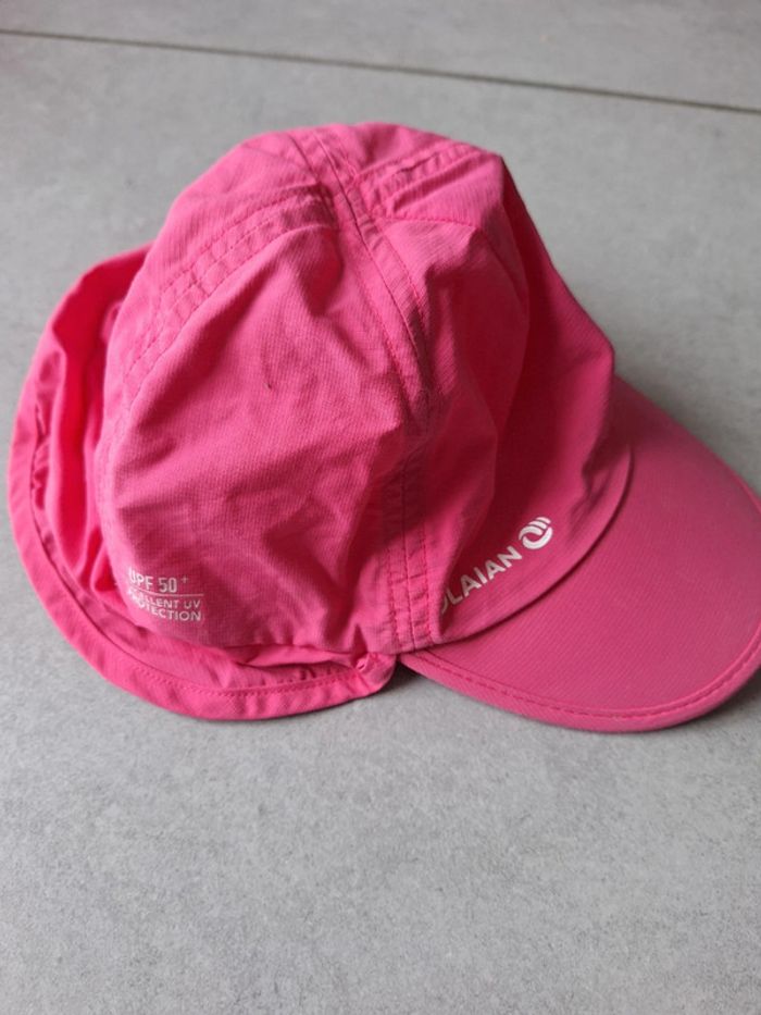 Casquette Decathlon anti UV fille 3-4 ans - photo numéro 2