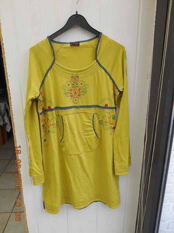 robe Coline moutarde XL neuve