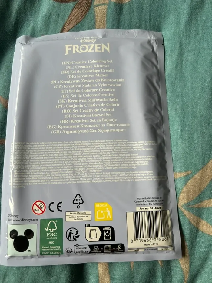 Kit de coloriage reine des neiges - photo numéro 2