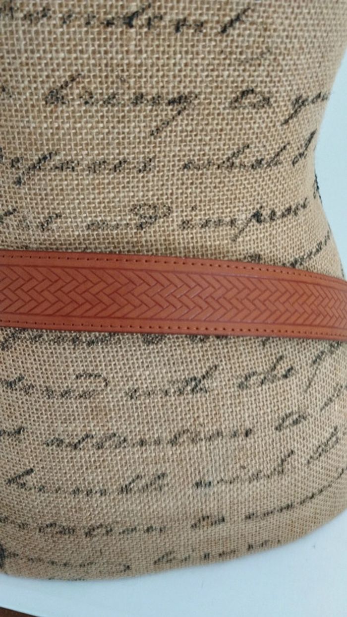 Ceinture marron mixte taille 120 cm - photo numéro 7