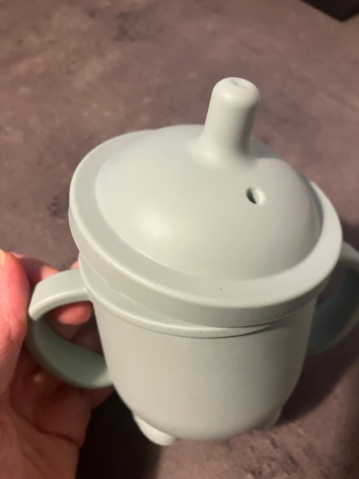 Tasse silicone avec paille Babymoov - photo numéro 2