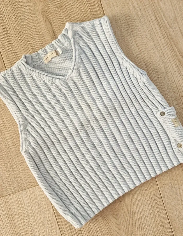 Pull sans manche