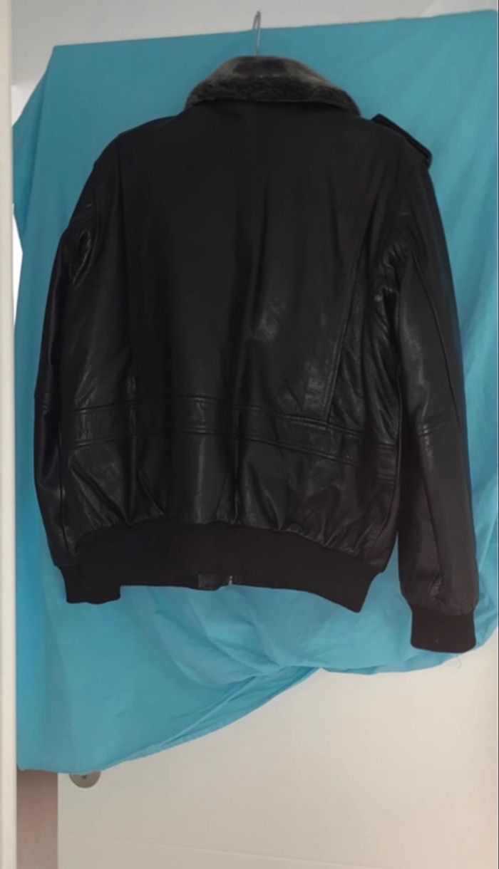 Blouson en cuir marque AZ Factory - photo numéro 4