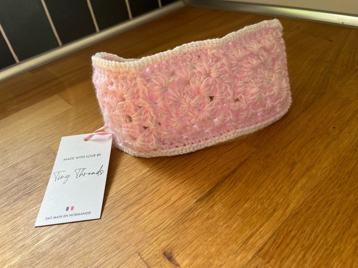 Bandeau en crochet - photo numéro 2