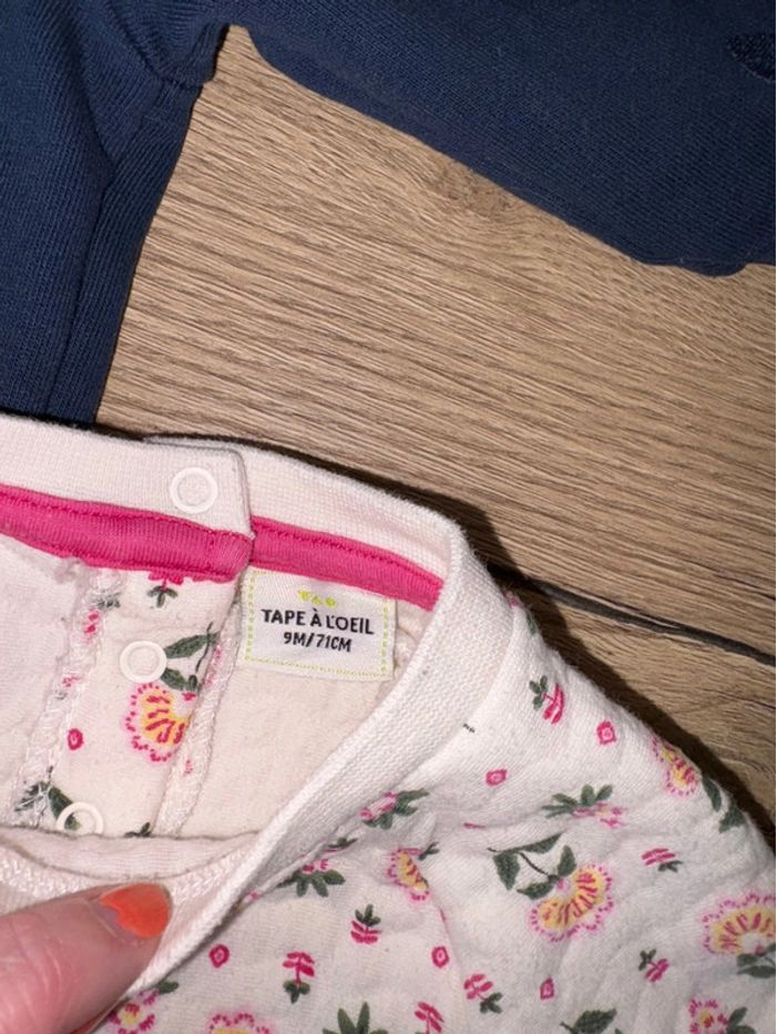 Lot 2 sweat 9 mois fille - photo numéro 4
