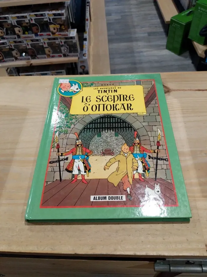 Album double Les aventures de Tintin - Le sceptre d'Ottokar / L'affaire Tournesol