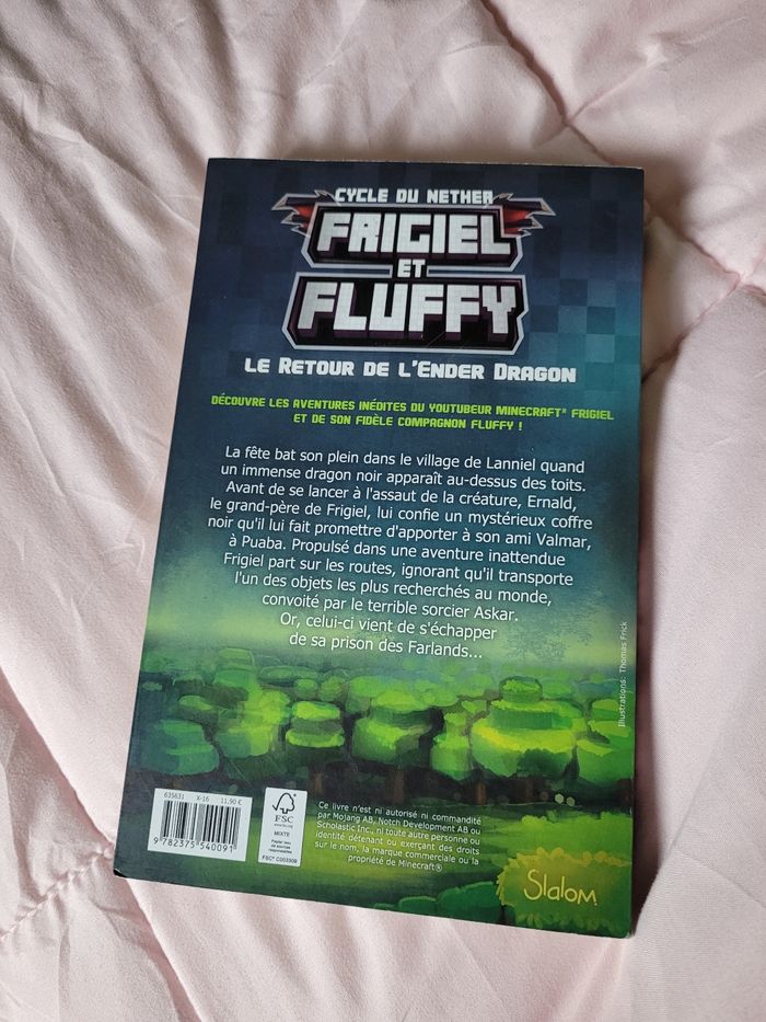 livre frigiel et fluffy le retour de l'ender dragon (7e) - photo numéro 4