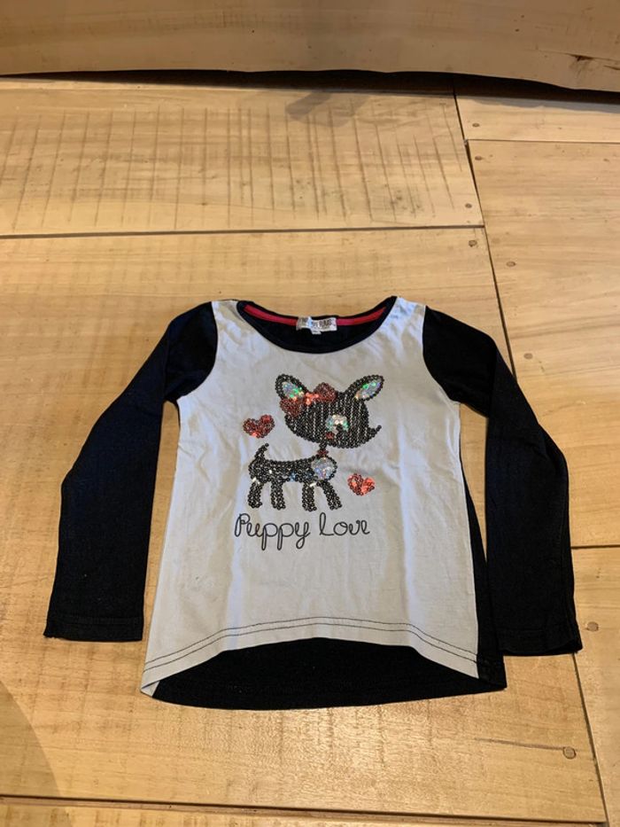 Lot de tee-shirts manche longue taille 5 ans - photo numéro 2