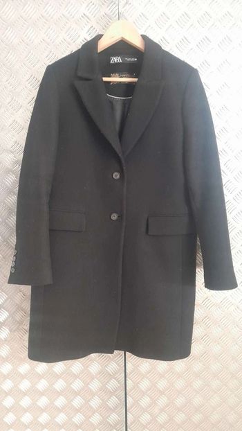 Manteau noir femme