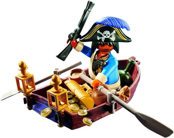Playmobil 4942 Pirate avec barque et trésor Oeuf de Pâques - photo numéro 3