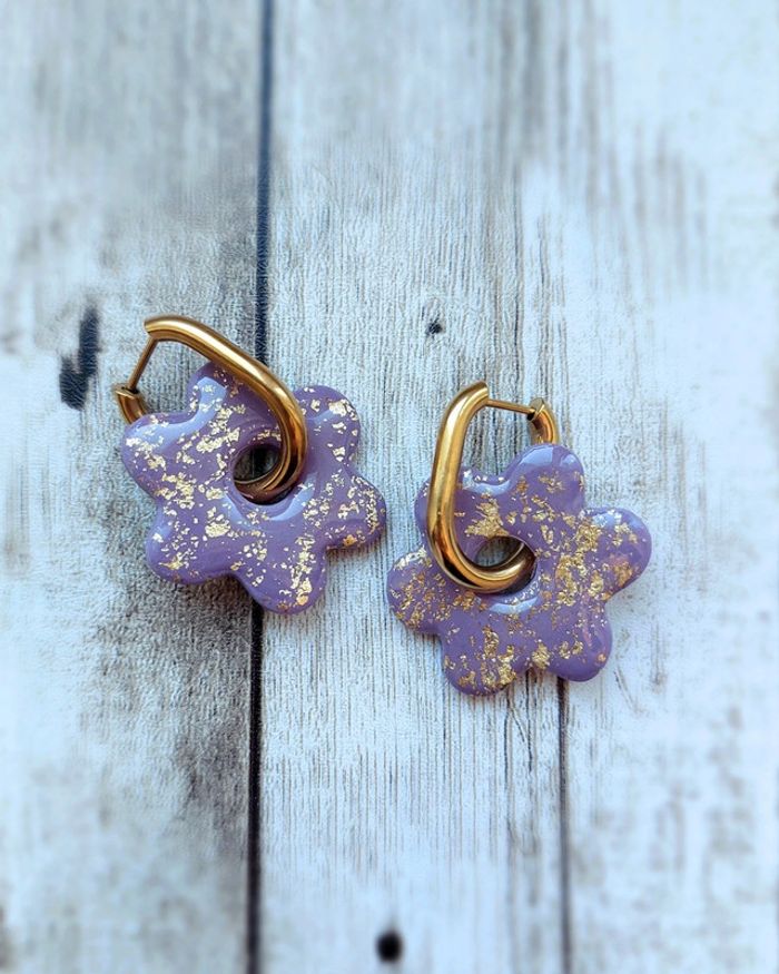 Boucles fleurs - photo numéro 2