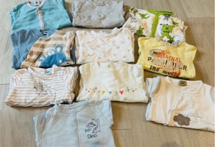 Lot de 10 pyjamas 3 mois