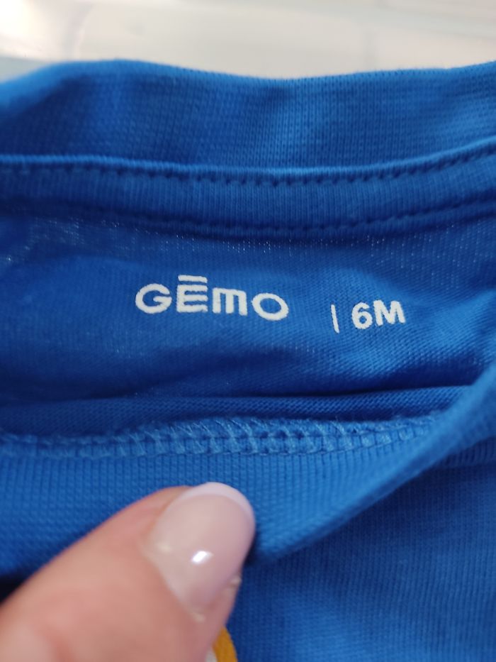 T-shirt manche longue 6 mois - photo numéro 2