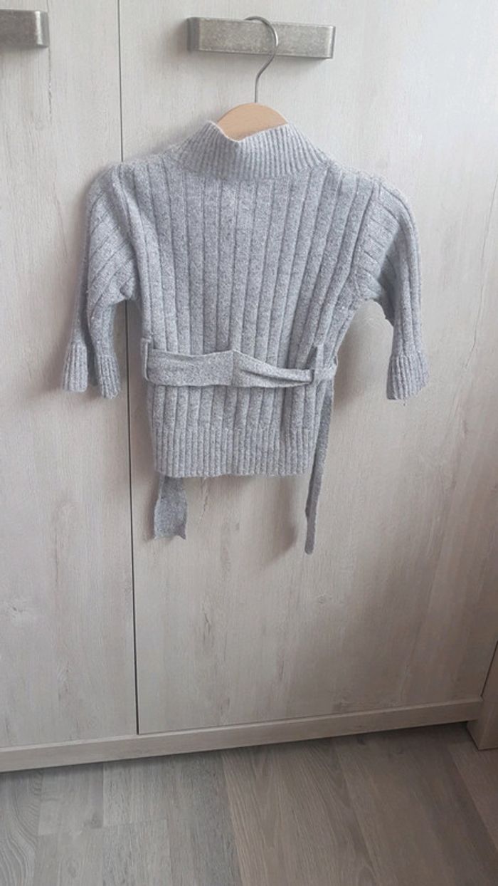 Gilet avec ceinture - photo numéro 2