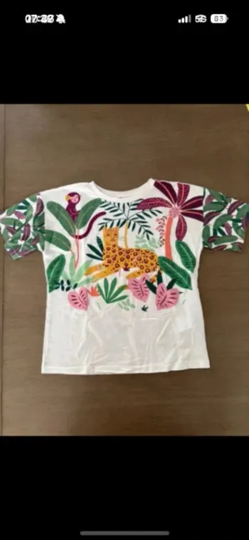 Tee-shirt fille Du pareil au même