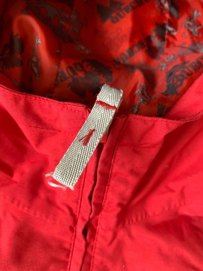 Blouson coupe vent rouge Quechua 10 ans - photo numéro 4