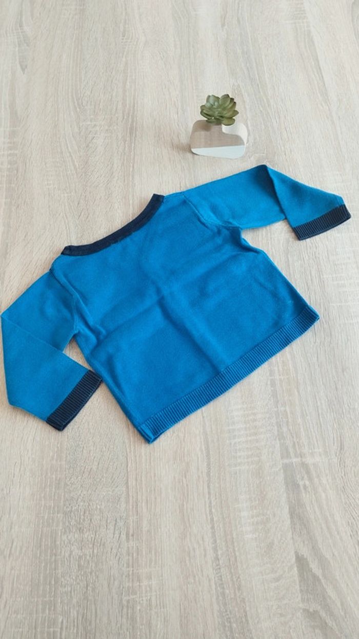 Gilet Jacadi bleu - photo numéro 2