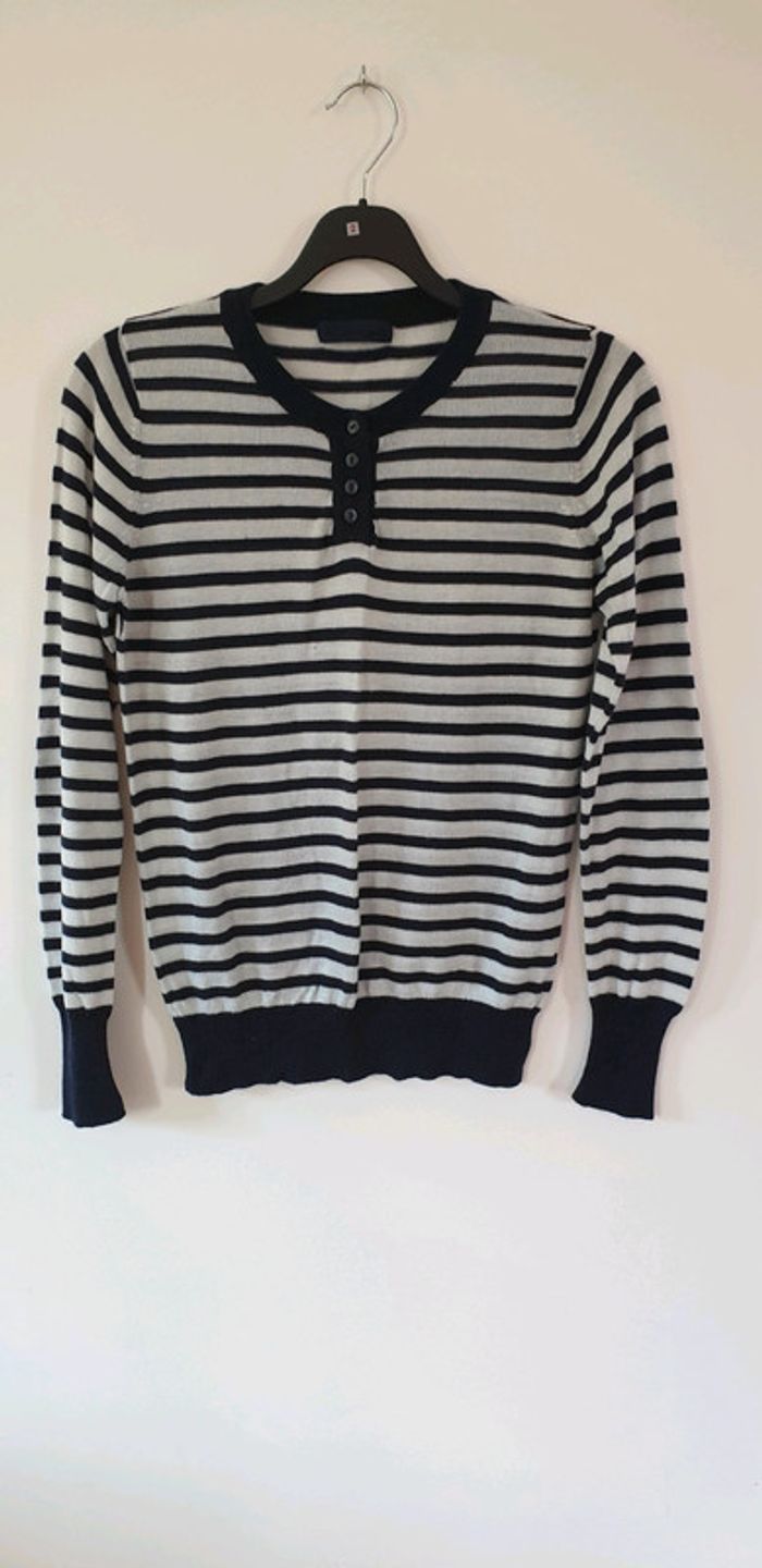 pull marinière cachemire - photo numéro 4