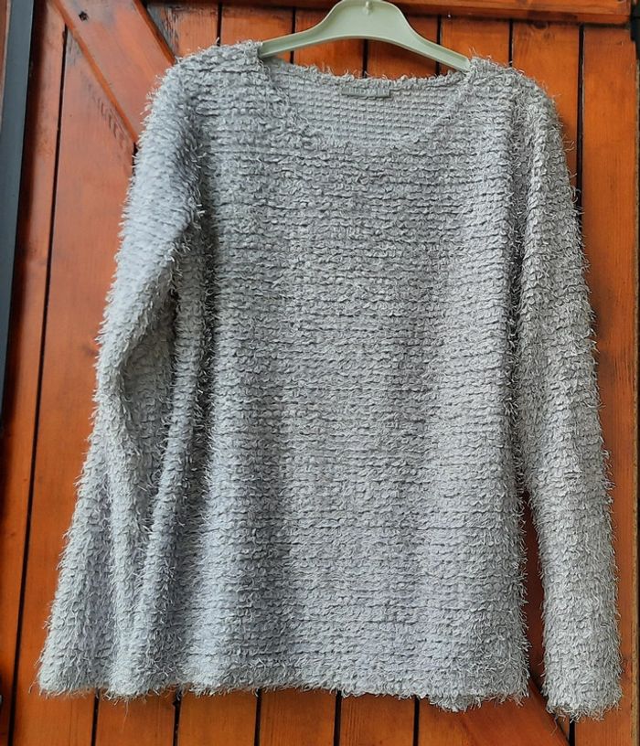 Pull gris Eldys, taille 38