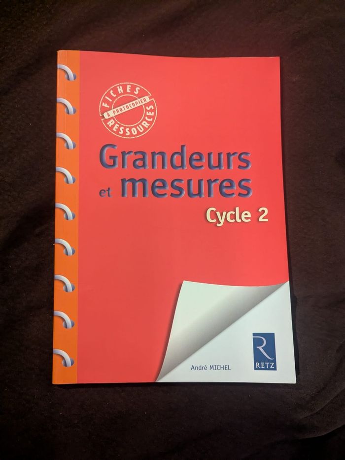 Grandeurs et mesures cycle 2