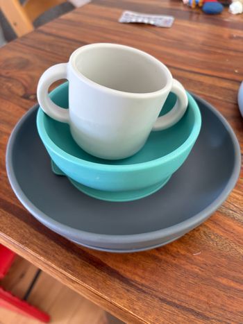 Set repas silicone ekobo