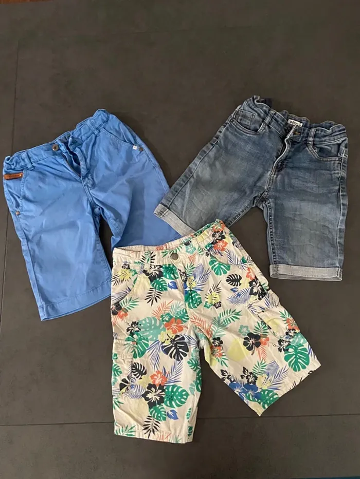 Lot de 3 shorts garçon 10 ans