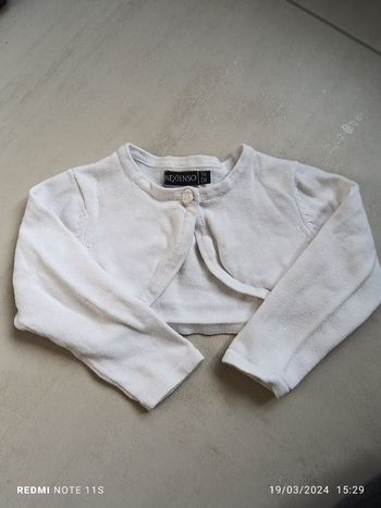 Boléro manches longues