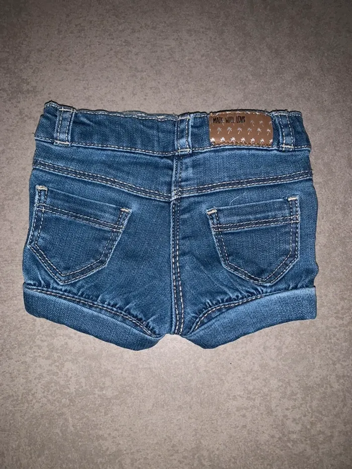 Short en jean fille - photo numéro 2