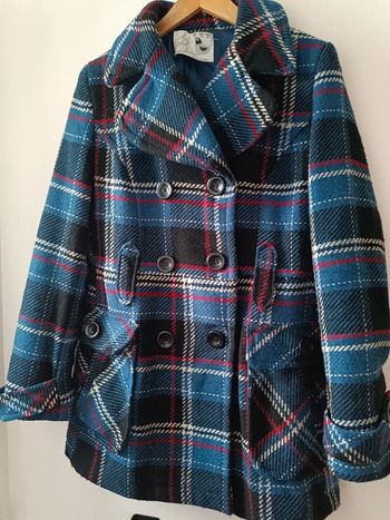 Très beau manteau bleu 3/4 - ZARA - taille M