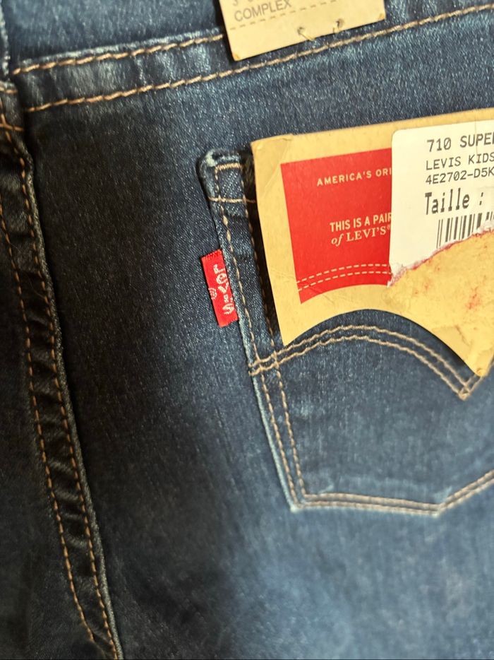 Jeans Levi’s skinny taille 16 ans ou 36 - photo numéro 5
