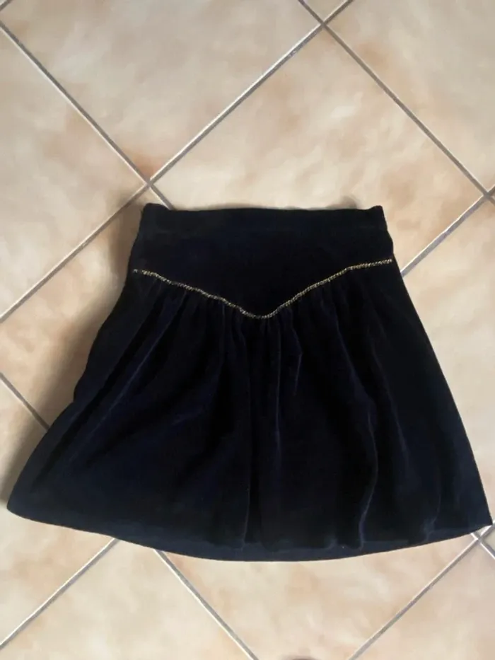 Jupe velours 8 ans