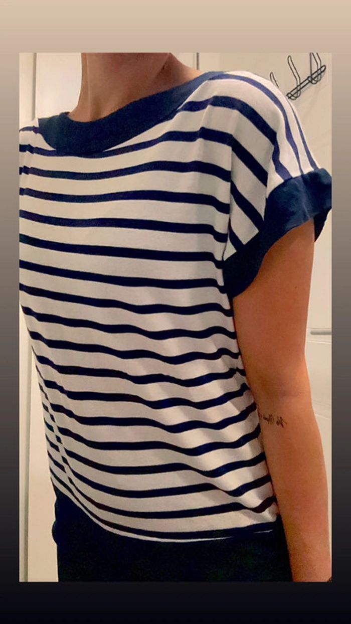 Tee Shirt Style Marin taille L - photo numéro 5