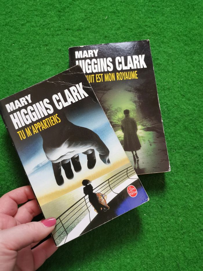 Lot de 2 livres de poche Mary Higgins Clark