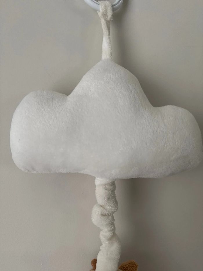 🧸 mobile musical transportable  my Teddy- bébé fille - hibou nuage - transportable - très bon état - photo numéro 6