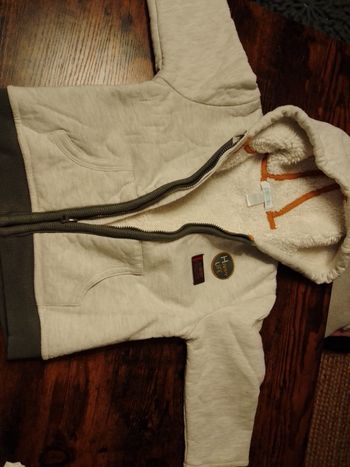 Sweat shirt polaire  23 mois Obaibi