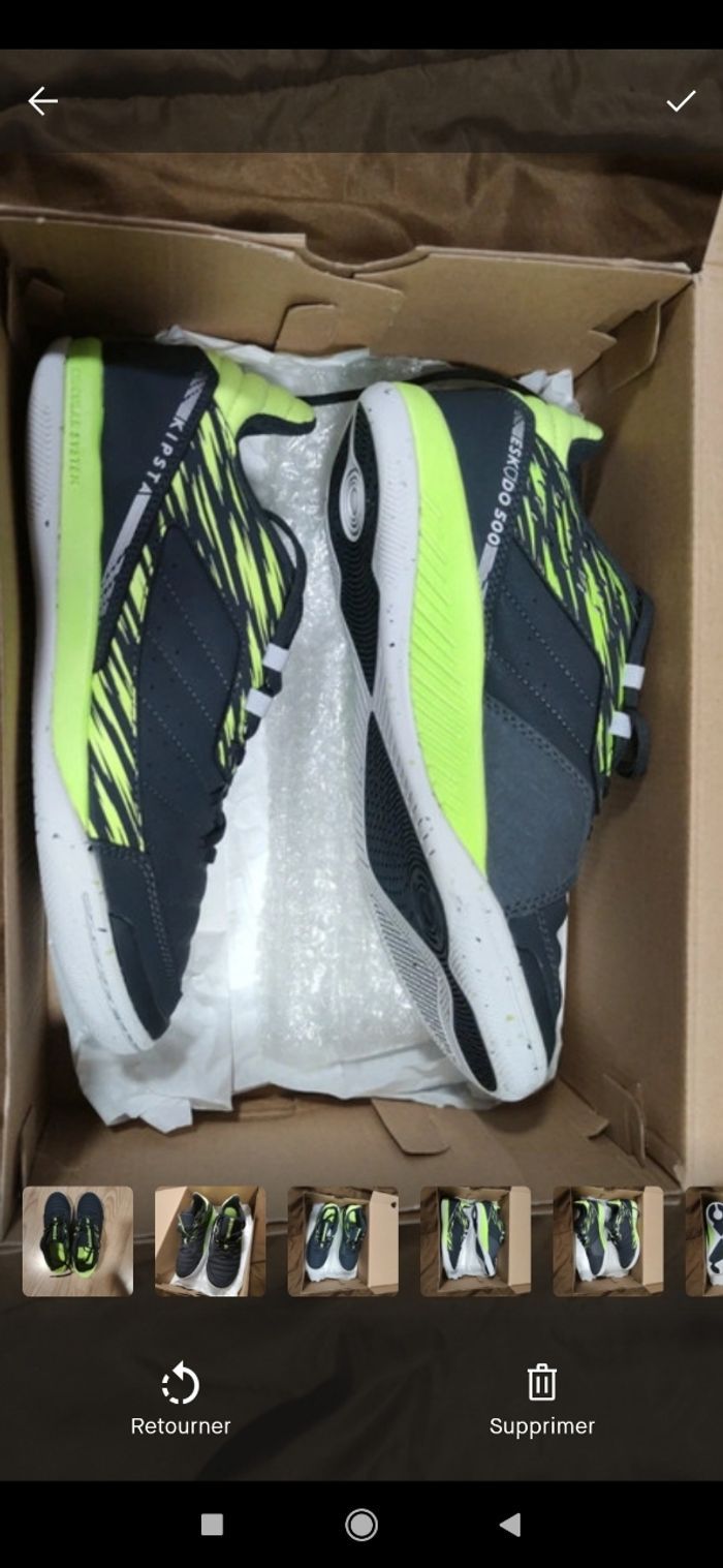 Paire de baskets Neuf sans étiquette pointure 40 - photo numéro 4