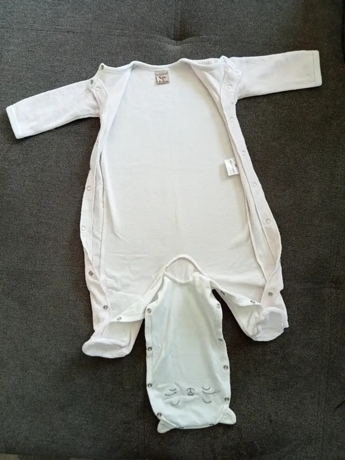 Pyjama fille 6 mois - photo numéro 4