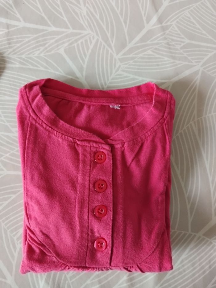 T shirt manches longues fille 3 ans - photo numéro 8