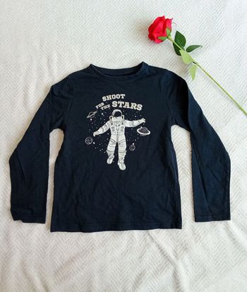 T-shirt manche longue garçon ⭐ très bon état ⭐ Taille 8 ans ⭐ kiabi