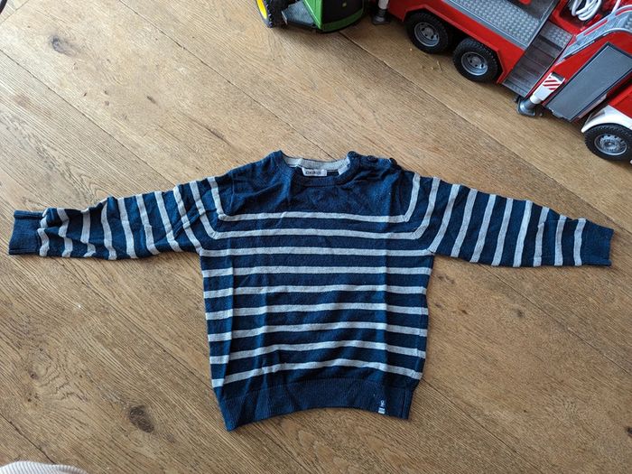 Pull rayé Okaïdi 4 ans