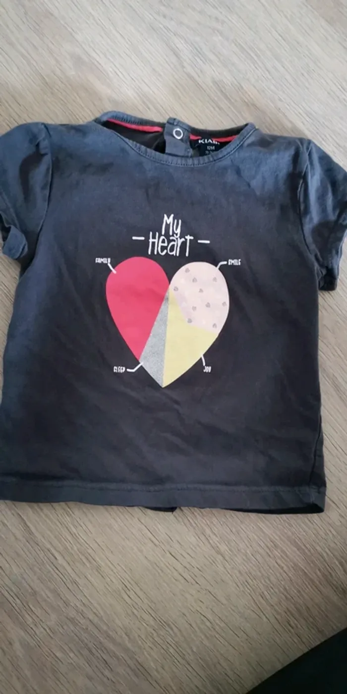 T-shirt 12 mois