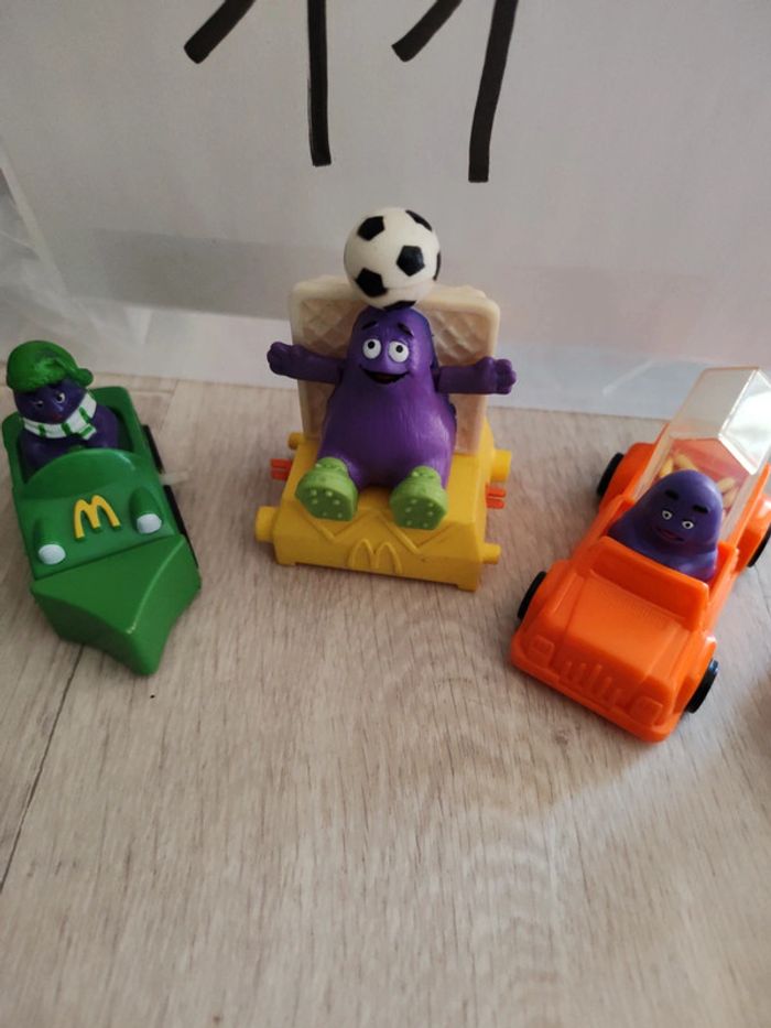 Figurine McDonald's grimace ×5. - photo numéro 4