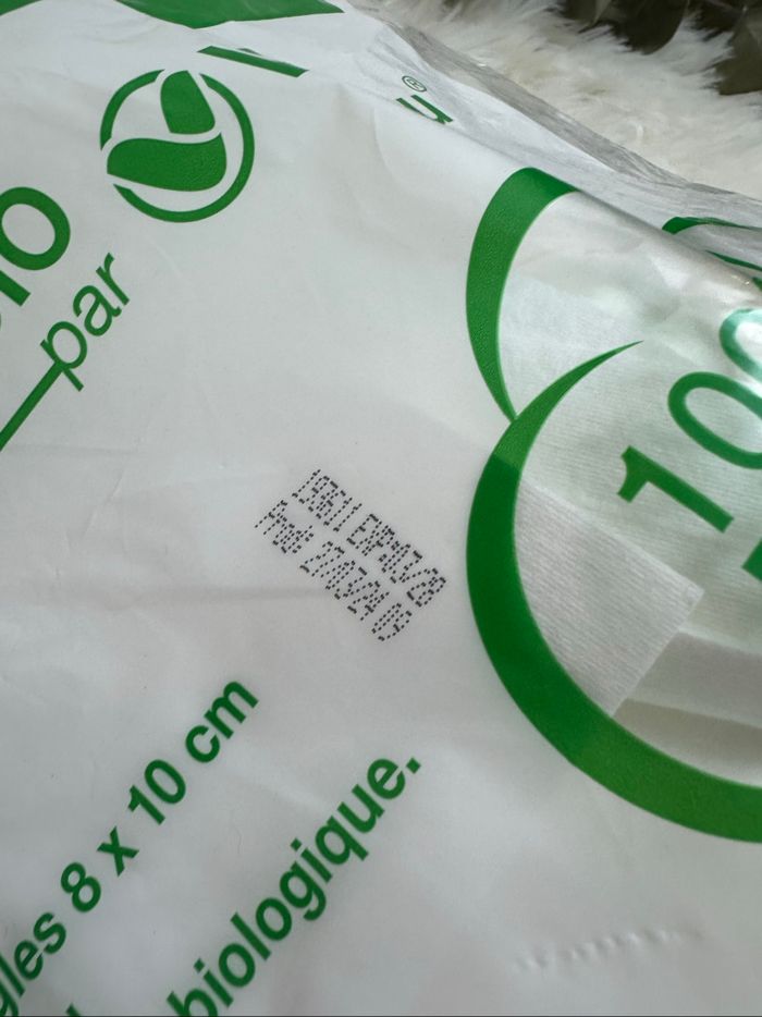 Lot de 2 sachets de coton bio - photo numéro 3